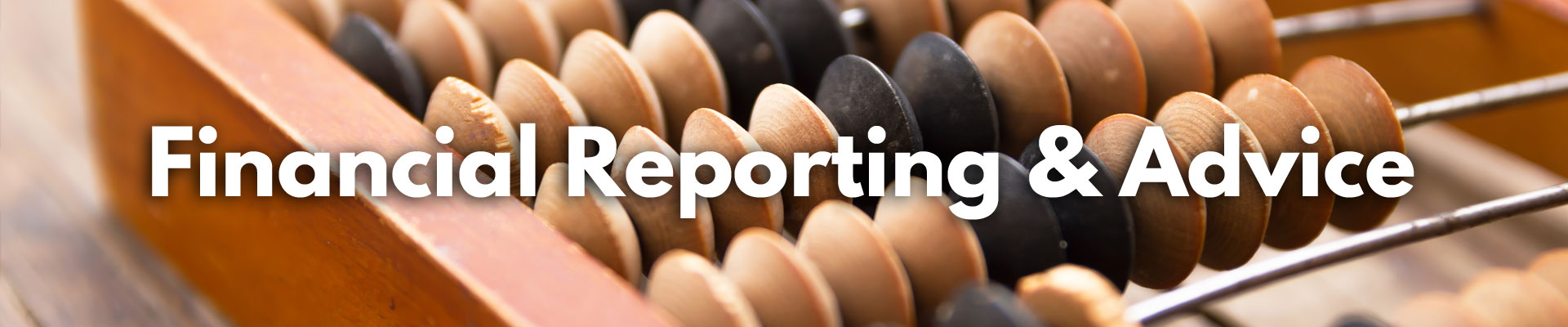 financialBanner Financial Reporting and Advice